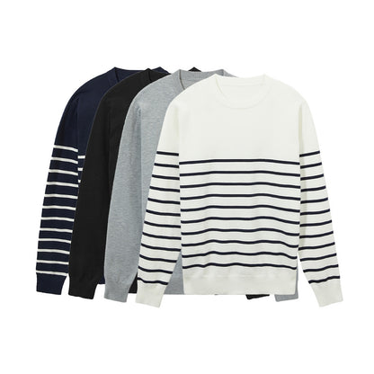 Men's Round Neck Sweater Loose Sweater