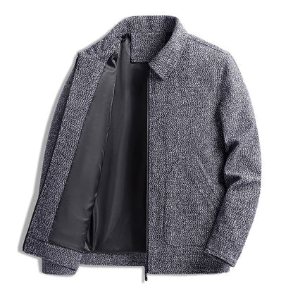 Jacket Men's Fashion Woolen Coat