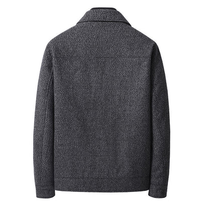 Jacket Men's Fashion Woolen Coat