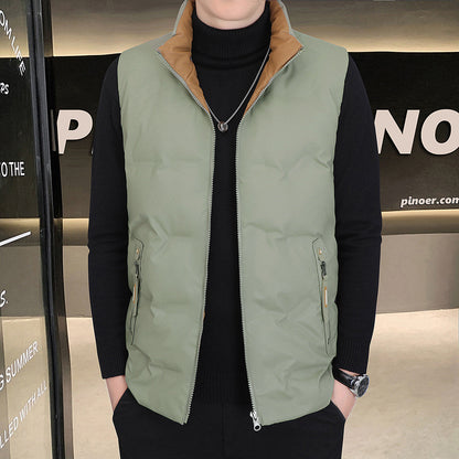 Down Vest Coat Men's Warm Down Jacket