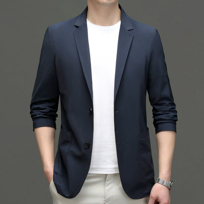 Ice Silk Suit Men's Thin Type Sunscreen Casual Jacket