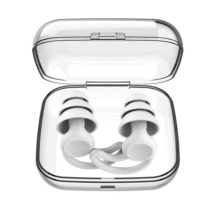 Sleep Soundproof Earplugs Noise Reduction Swimming Earplugs