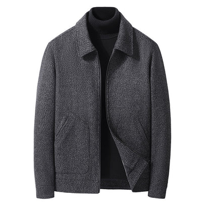 Jacket Men's Fashion Woolen Coat