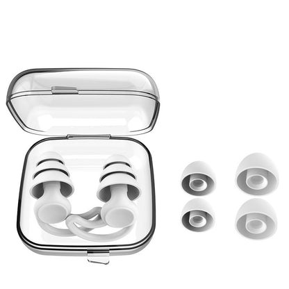 Sleep Soundproof Earplugs Noise Reduction Swimming Earplugs