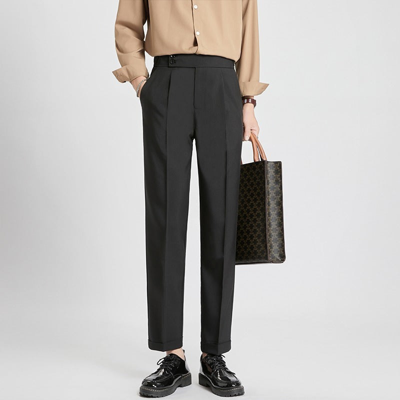 Advanced Slim Fit Men's Ankle Length Pants